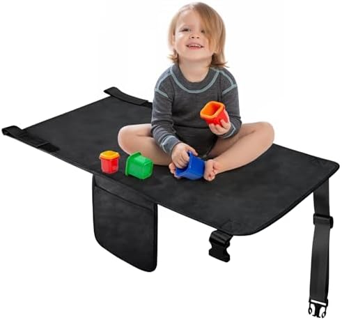 Toddler Airplane Bed & Travel Essentials - Kids Airplane Seat Extender, Portable Plane Bed for Flights