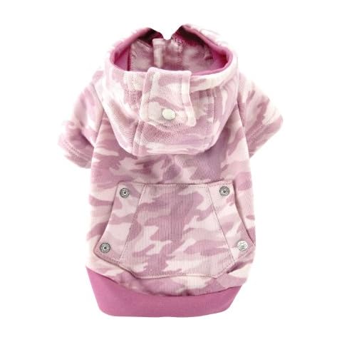 Sudadera con Capucha para Perro XL FouFou Dog Rosa Cover