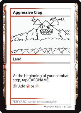 Magic: The Gathering - Aggressive Crag - Mystery Booster