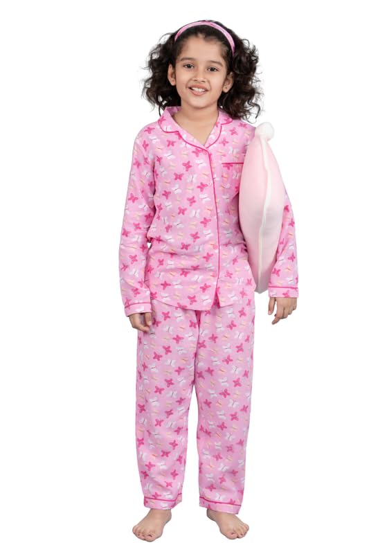 Tweeny Mini Girls Pure Rayon Nightwear | Night Dress for Kids Girls | Night Suit for Girls | Top Shirt & Pyajama Combo Set... - Review, Price and Buying Guide