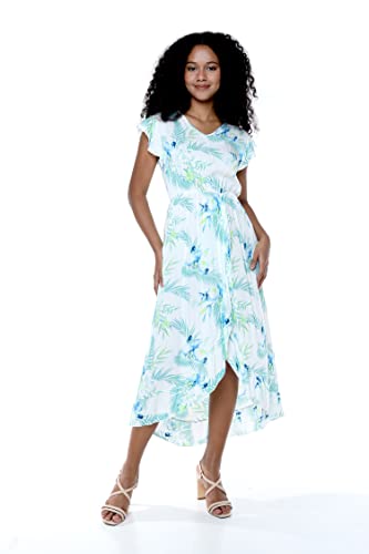 Image of Hawaii Hangover Family Matching Hawaiian Clothes, Orchid Breeze White | Family matching Hawaiian outfits, Orchid Breeze White, lightweight rayon, machine washable, tropical floral print, luaus