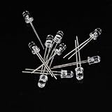 Potencia: 150mW H HILABEE 10pcs 1.3-1.6 V 20mA 5mm Infrarrojos IR LED Diodo Emisor De Luz