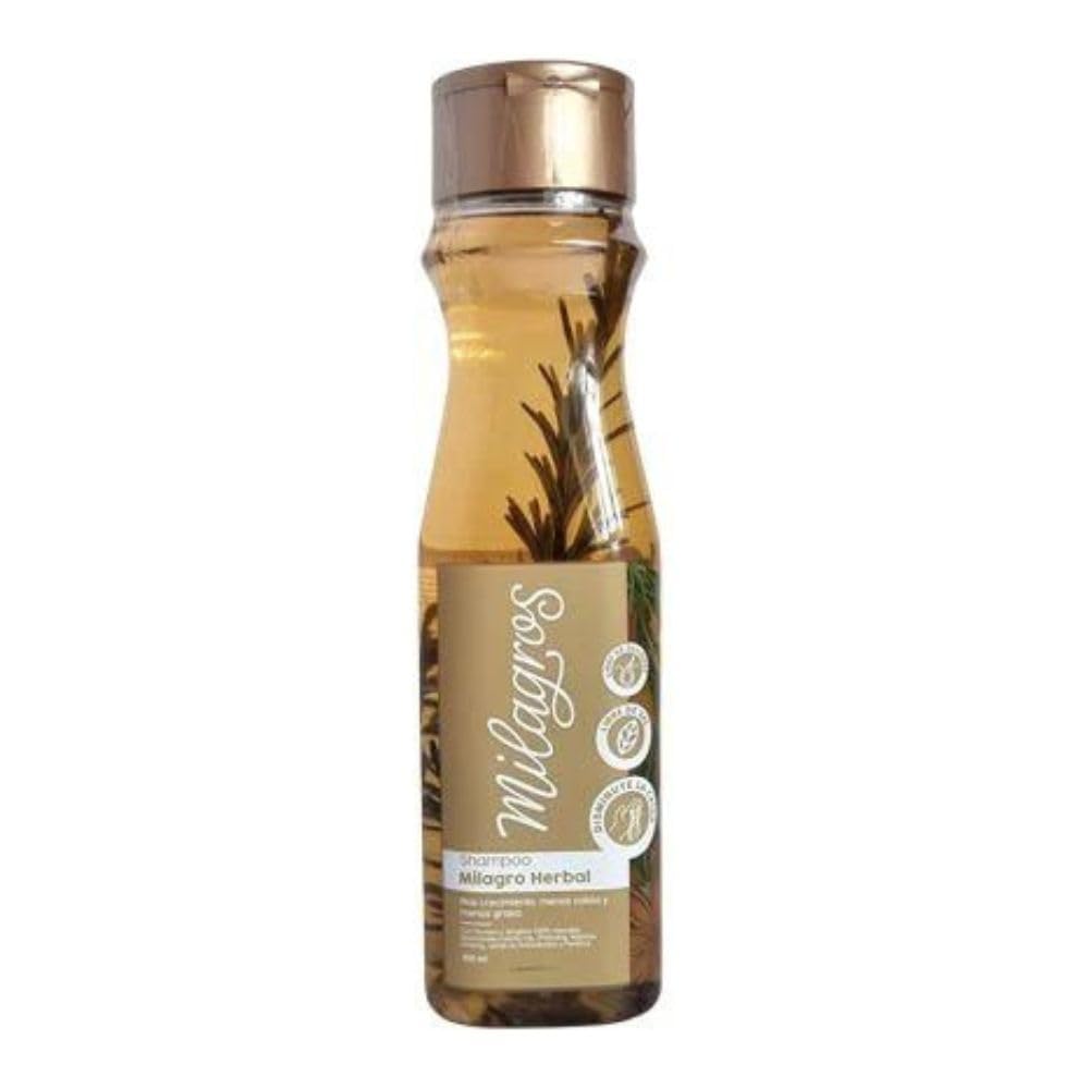 RUUFE Shampoo Milagro Herbal, Acondicionador Milagro Herbal y Tonico Milagro Herbal Milagrs (3 Pack) Milagrs Milagro Herbal Milagro Shampoo, Milagro Herbal Milagro Conditioner and Milagro Herbal