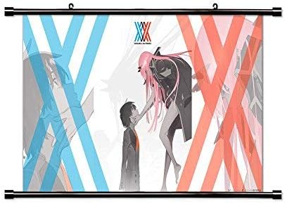 Darling in The Franxx Anime Fabric Wall Scroll Poster (32x18) Inches