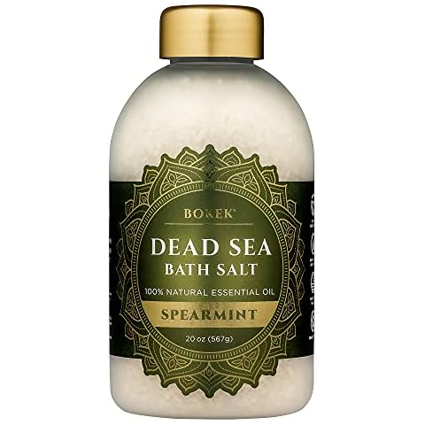 Bokek Organic Spearmint Bath Salt Cover