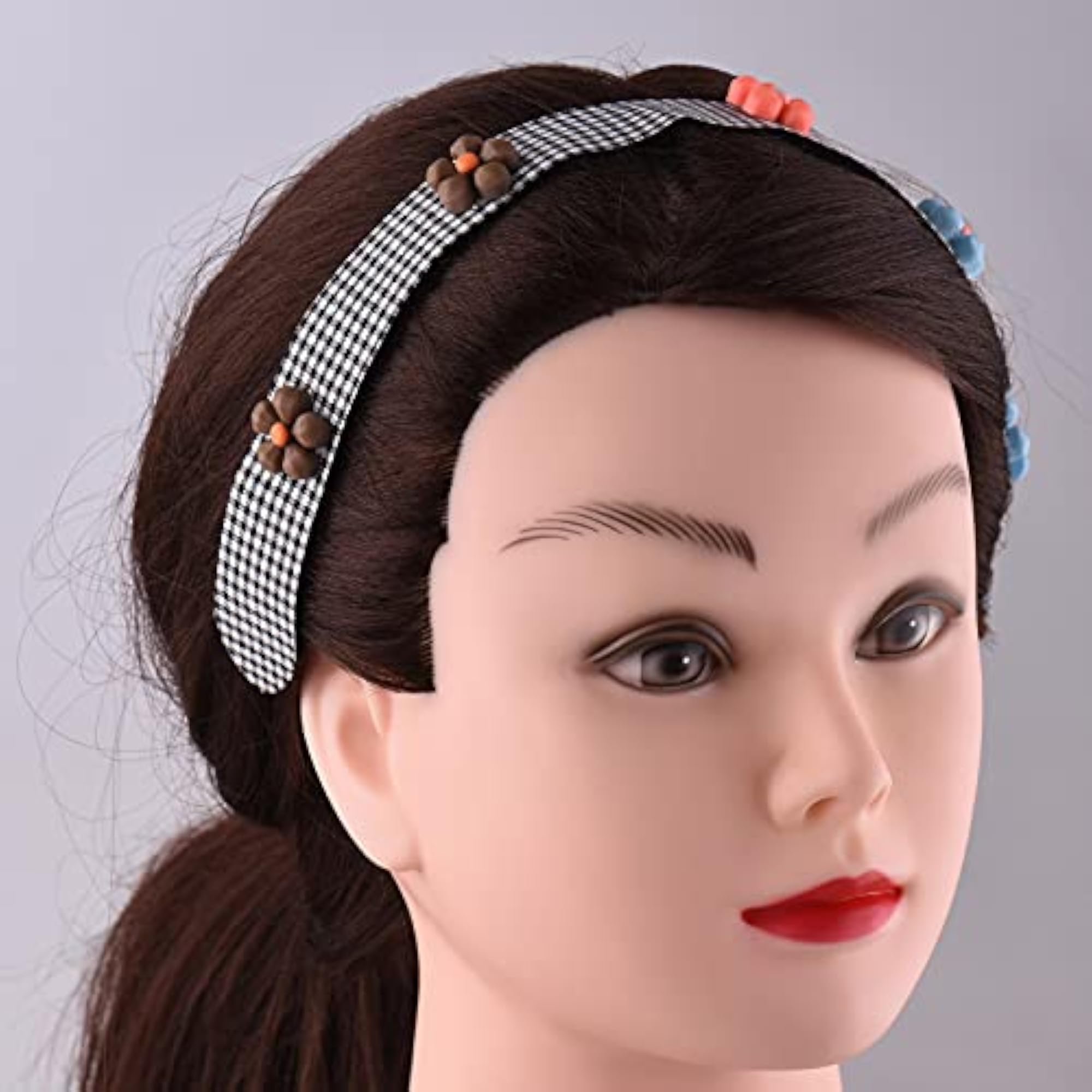 Magic Paste Fringe Hair Clips for Bangs, Set of 5