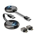 4K Wireless HDMI Transmitter and Receiver 5G, Wireless HDMI Extender Kit 1080P for TV, Plug & Play, 165FT AIMIBO Kit for Casting Phone, Tablet, Laptop, PC, Camera Stable Video Audio to Projector HDTV