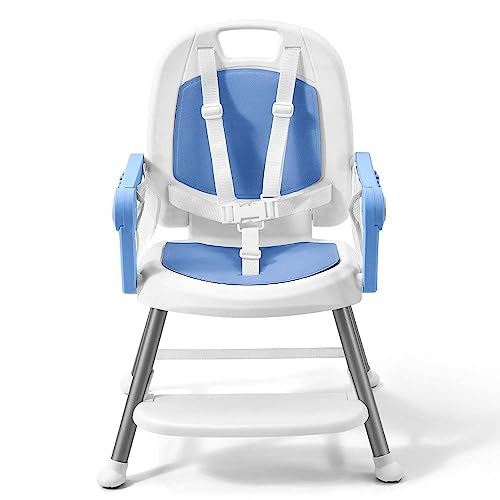 Cadeira de Alimentação Portátil Berry 3 em 1 Azul Multikids