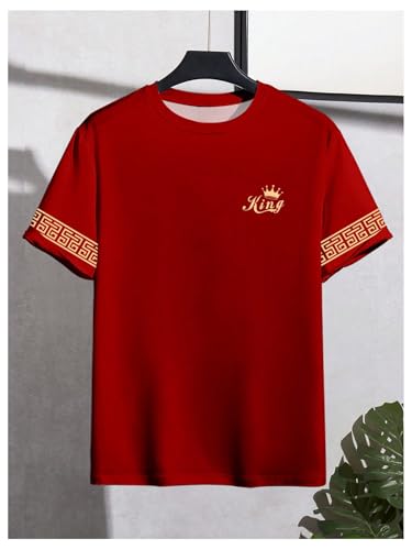 Image of RoseSeek Men's Color Block Short Sleeve Tee Shirts Casual Crewneck T Shirt Trendy Summer Tops