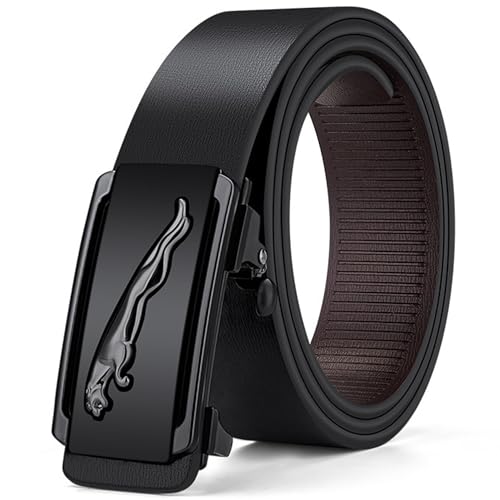 FLOMBIFY PU Leather Men's Belt with Buckle - Image 2
