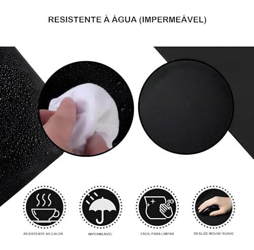 Mouse Pad Gamer Linha Premium Speed Extra Grande Desk Pad Profissional Macio Base Antiderrapante Con