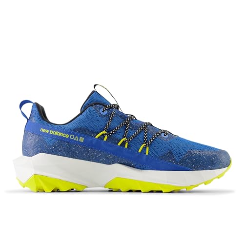New Balance New Balance Men's DynaSoft TEKTREL V1 Trail Running Shoe, Blue Oasis/Neo Flame/Lemon Zest, 7.5 W