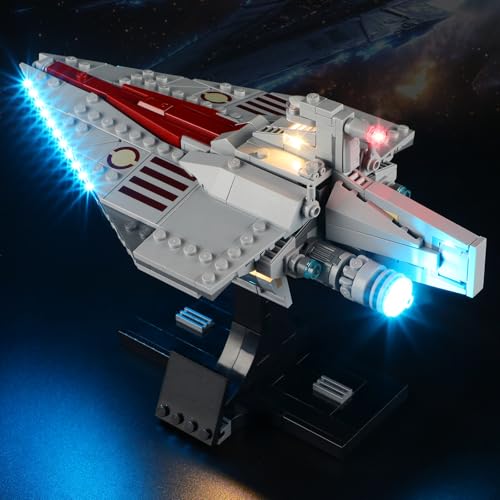 BOOZUU Light Kit for Lego-75404 Acclamator-Class Assault Ship - Lighting Compatible with Lego Star Wars Acclamator-Class Assault Ship 75404 Building Set for Adults (Lights Only, No Lego Set) -  BZU105