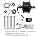 VBESTLIFE Electric Snow Conversion Kit, 36V 500W Fat Tire Front Wheel Hub Motor Kit with LCD5 Display Controller Spokes Throttle Accelerator Mounting Accessories (26 inches)