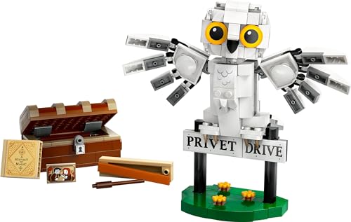 Harry Potter Edvige al Numero 4 di Privet Drive, Gioco di Fantasia per Bambini e Bambine da 7 Anni, Modellino da Costruire della Civetta delle Nevi, Piccola Idea Regalo dal Wizarding World 76425 - Lego - Immagine 7