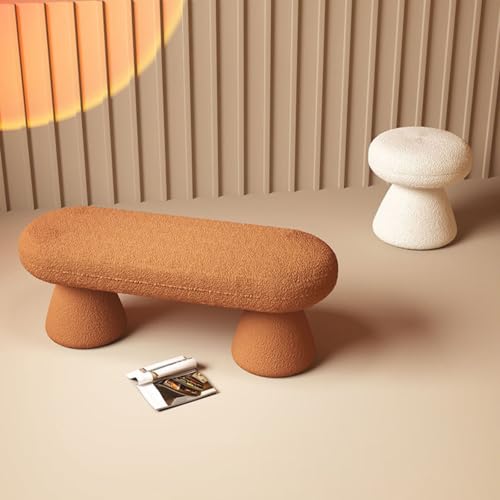 Taburete de tocador moderno y banco de final de cama para optimizar dormitorios compactos 7