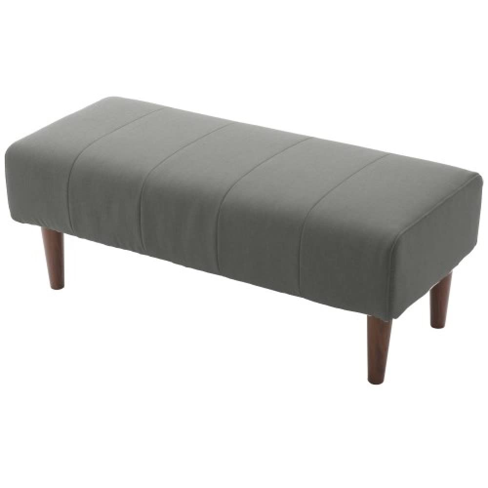 Amazon｜セルタン ダイニングソファー ベンチ デニム調アッシュグレー  