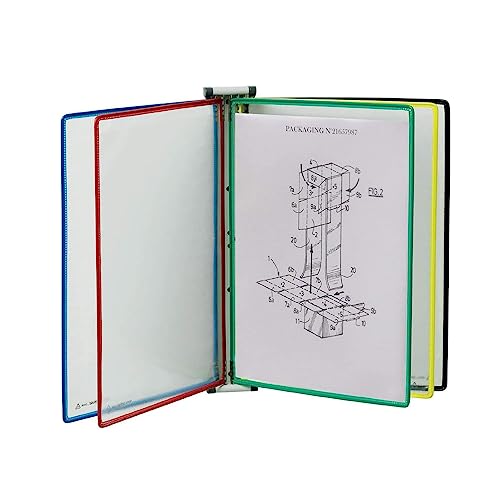 Trieur classeur Chemise A4 avec 5 pochettes de rangement pour dossier et intercalaire