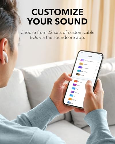 soundcore by Anker K20i, Semi-In-Ear Earbuds, Bluetooth Wireless, IPX5 – Ansicht 6