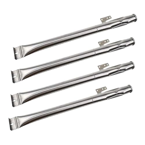KiBcsLic 4 Quemadores de Tubo para Barbacoa de Alto Rendimiento, Repuesto para Parrilla de Gas.