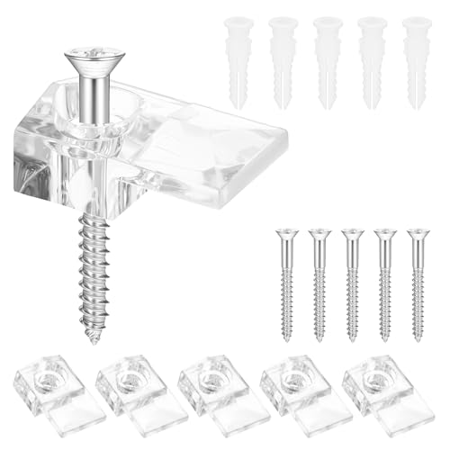 40 Pack Mirror Hooks for Wall Mounting
