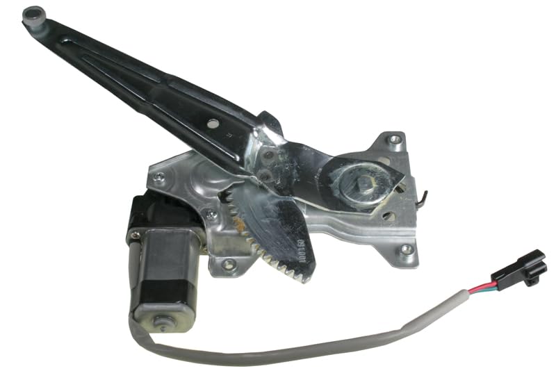 Image of TRQ Rear Right Power Window Regulator & Motor Assembly Passenger Side Compatible with 1998-2002 Toyota Corolla