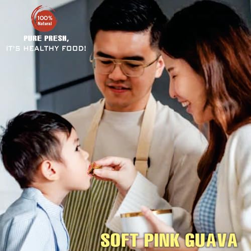SOFT DRIED PINK GUAVA 5.29 Oz (150g) VIETFARMFOOD: Convection Dried Fruit. Instant Food Made From Pure Fresh Fruit, Retains The Flavor, Made Jam, Smoothie, Cocktails, Cakes. Convenient Gift or Snack. - Thumbnail 7