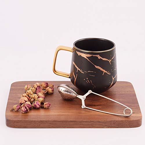 Silver Heart Tea Infuser, Metal, Hinge And Clamp Style With Straight Handle, For Loose Leaf Tea #TOP3