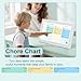 Digital Calendar, 15.6inch Smart WiFi Digital Calendar&Chore Chart, 1920 * 1080 IPS Touch Screen HD Display for Family Schedules, Wall-Mounted, Share Moments Instantly from Anywhere (White, 15.6 inch)