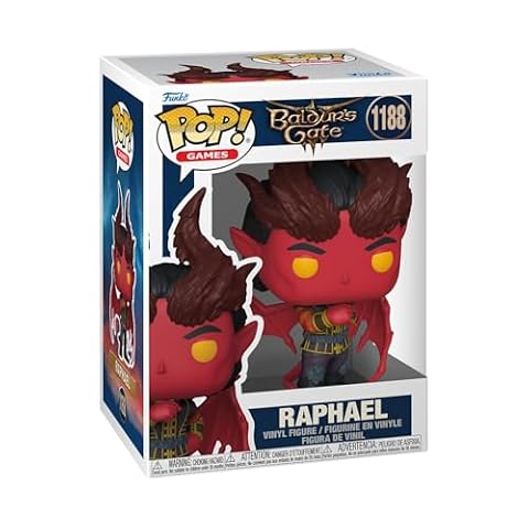 Funko POP! Gry: Baldur's Gate 3 - Raphael - Figurka kolekcjonerska winylowa - pomysł na prezent - Oficjalny produkt - Zabawki dla dzieci i dorosłych - Model figurowy dla kolekcjonerów i wystawy
