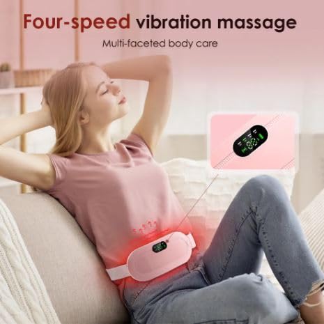 Cinta Térmica Massageador Tratamento Dor Cólica Menstrual