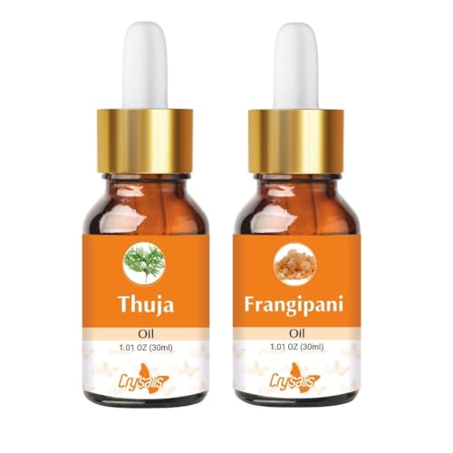 Crysalis Oil Bundles -Thuja (Thuja Occidentalis L.) 30ml & Frangipani Oil (Plumeria) 30ml