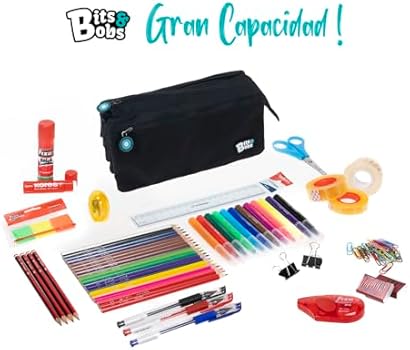 PIP Studio Charly Platte Make-uptas Groot Velvet Quiltey Days Blauw Make-up tas ✔️ online kopen