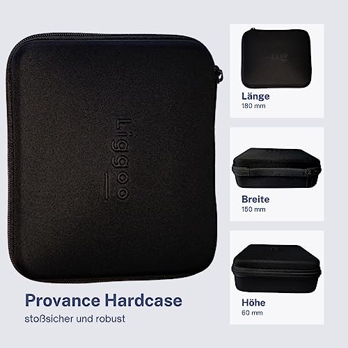 Protective case, hard case for hair clippers hairdressing supplies, external dimensions: 180 x 150 x 60 mm - Image 4
