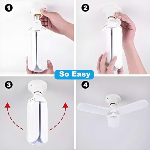 Lâmpada Led Pétala 45w Luz Potente Cor Branco Econômica