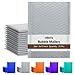 HBlife #0 6x10 inches Poly Bubble Mailers Self Seal White Padded Envelopes, Pack of 25
