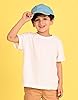 Nusyl Boys Solid Oversized T-Shirt - NUBCOTSH0001, White, 2 Years-4 Years #3