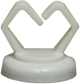 Mag Daddy - Magnetic Fasteners, 1/2" Magnetic Cable Holder Color White, UL Listed 10 lbs 62401