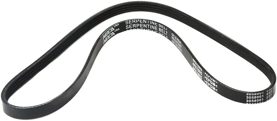 4PK1005 Serpentine Belt fit 87-88 for Nissan Sentra, 93-94 for Ford Escort, 99-01 for Mazda Protege, 98-00 for Suzuki Esteem, 91-96 for Mercury Tracer, 99-04 for Mitsubishi Montero Sport