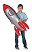 Produktbild cama24com Rakete aufblasbar Weltraum Space Raumschiff 100cm groß Partydekoration mit Palandi® Sticker