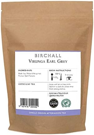 BirchallTea | Virunga Earl Grey | Fragrant Black Tea | 250g Loose Leaf Tea