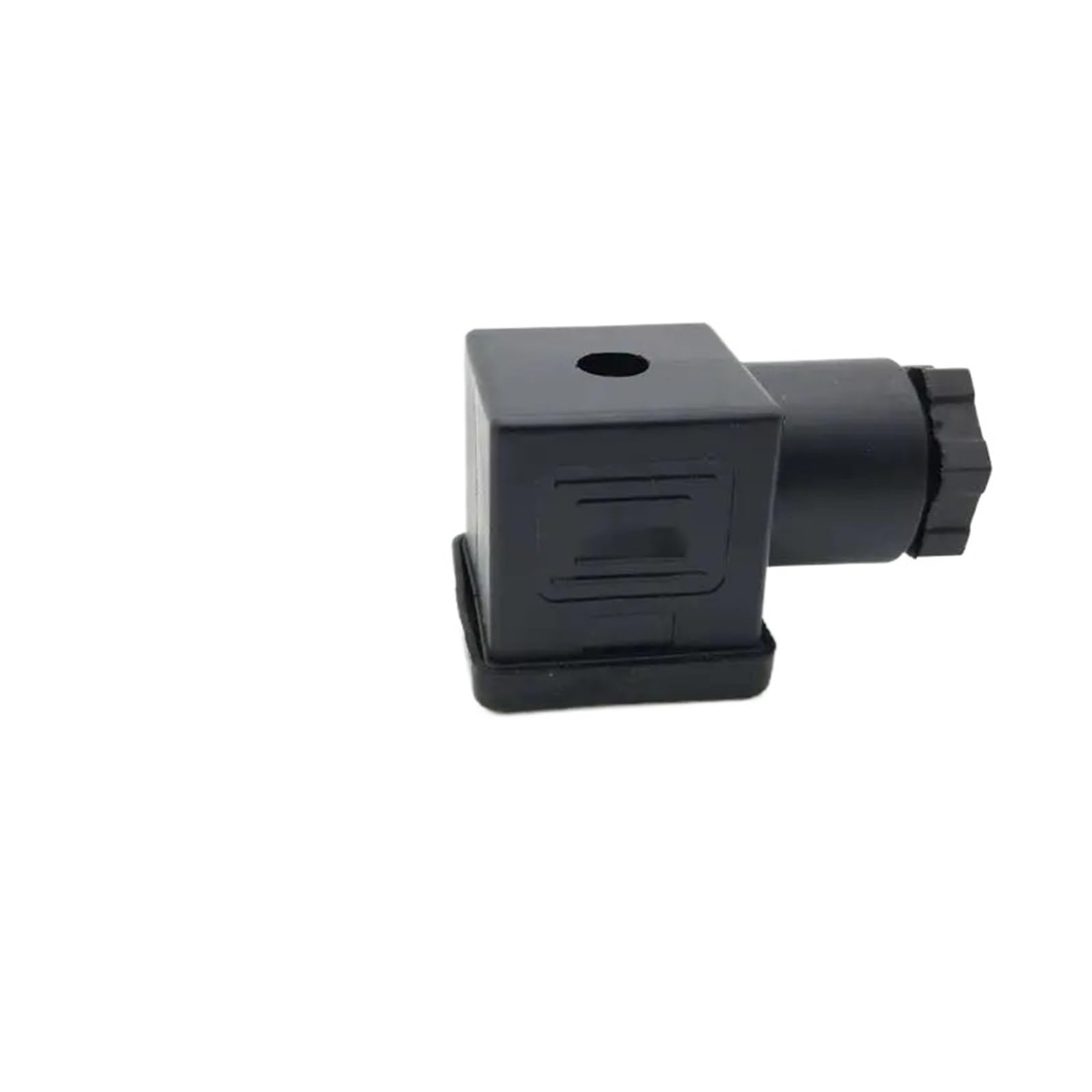 LNHHG Solenoid Valve Coil Connector DIN43650 A/B C For DC12V DC24V AC110 AC220(DIN43650C,Onecolor)