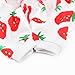 CuteBone Dog Pajamas Strawberry Dog Apparel Dog Jumpsuit Pet Clothes Pajamas P02M