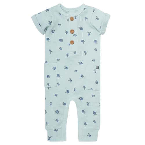 Image of Modern Moments by Gerber Baby Short Sleeve Long Leg Romper
