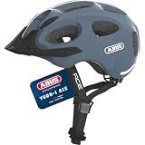 ABUS Casco Urbano Youn-I Ace - Casco de Bicicleta para Uso Diario - con luz LED Trasera integrada - para Hombre y Mujer