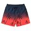 Navy Red Palm
