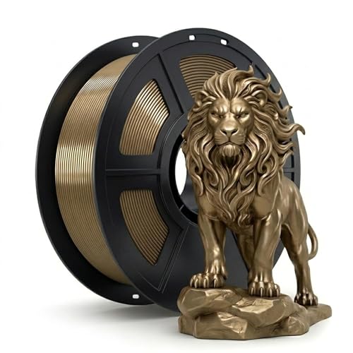 PlastKyro Metallic Bronze PLA Filament 1.75mm Silk Antique Gold PLA 1KG