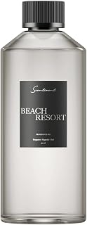 Scentiment Diffuser Oil - Beach Resort | Aromatherapy Fragrance Inspired by 5-Star Hotels | Luxurious Scent with Notes of Bergamot, Ocean, Peony with Amber & Sandalwood (500 mL)