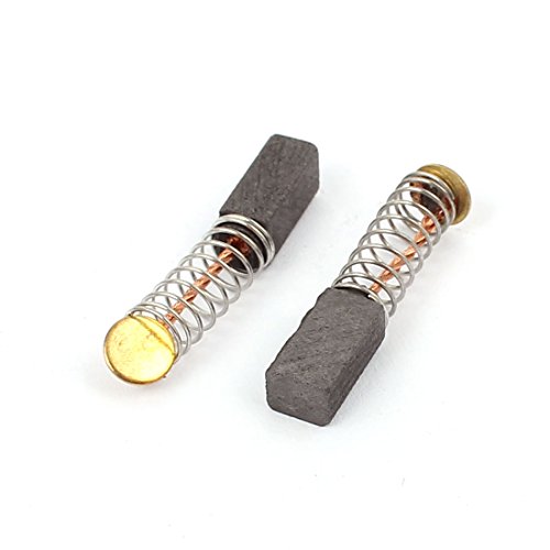 sourcingmap® Par 9x5x4mm Cepillos de Carbono Herramienta eléctrica para motor de taladro percutor eléctrico