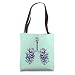 Human Lungs Floral Anatomy art with butterflies Tote Bag